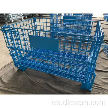 Mesh Container Cage segura para almacén